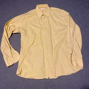 Vintage Missoni Button Down Dress shirt spell out mens 16 neck